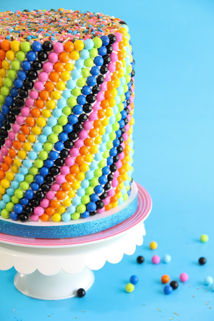 Sixlets Sweet Sixteen Cake