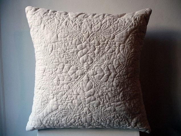 Hand-Quilted Pillow