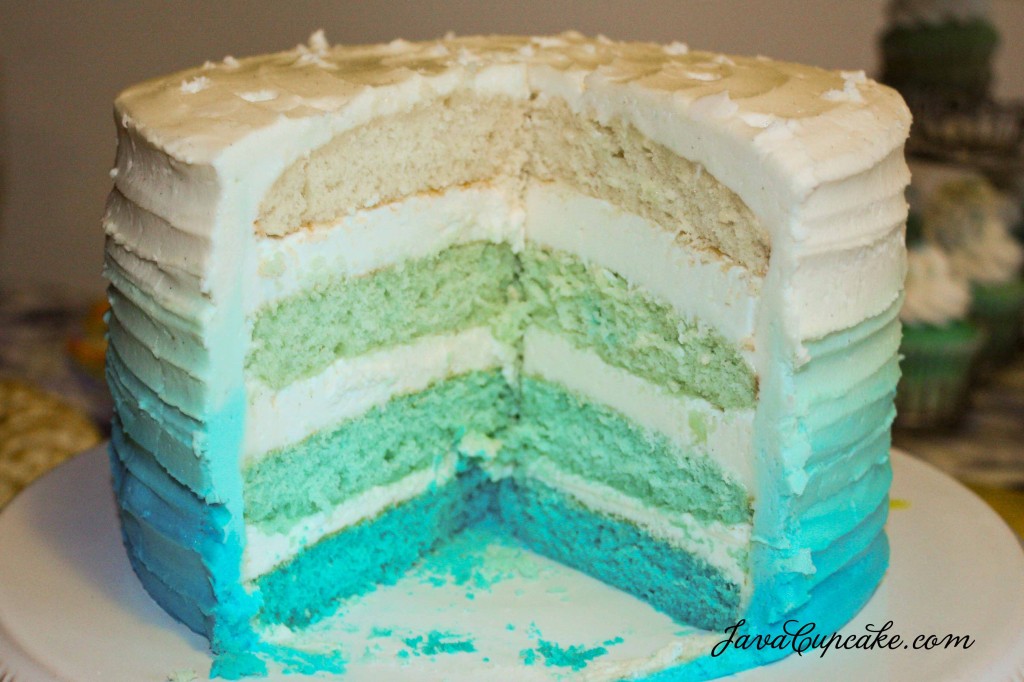 Ombre Cake