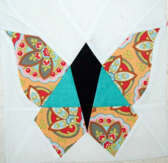 Free Butterfly Block Quilt Pattern