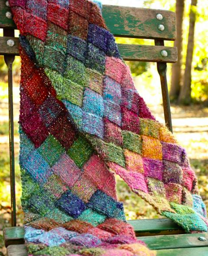 Entrelac Scarf Pattern