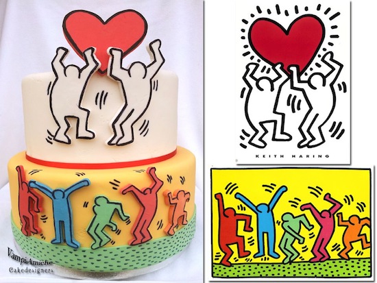 Haring Cake