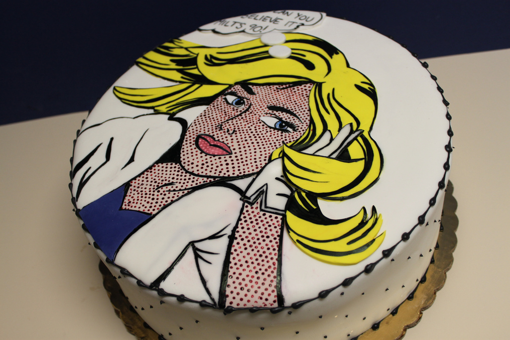 Lichtenstein Cake