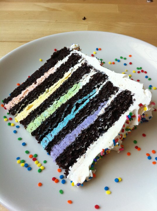 Rainbow Cake