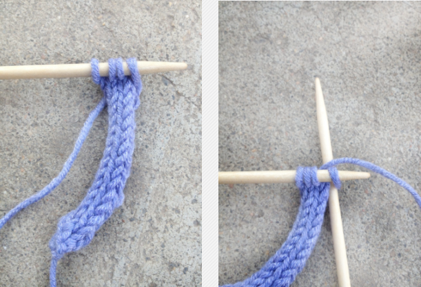i-cord knitting