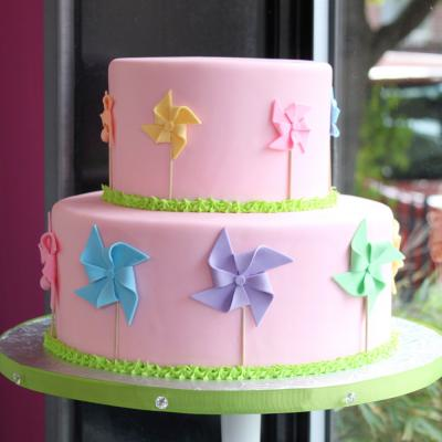 pinwheel cake