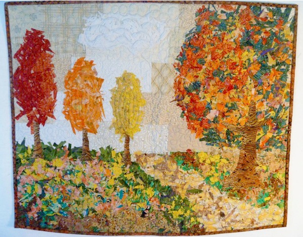 nature mini quilt