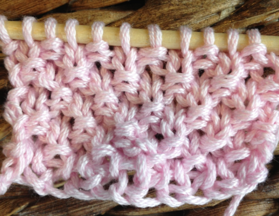 American moss stitch