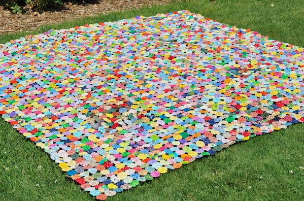 yo yo quilt yo yo quilt