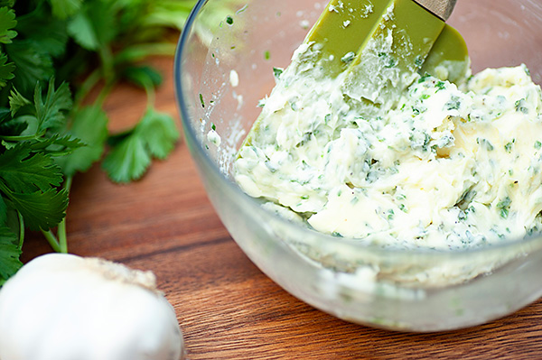 garlic herb butter