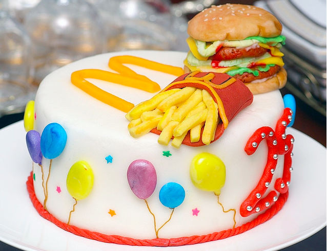 mcdonalds cake