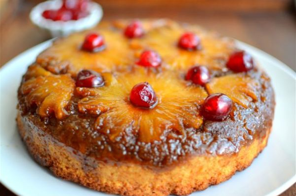 upside-down cake