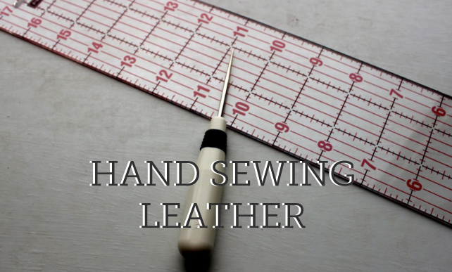 hand sewing leather hand sewing leather