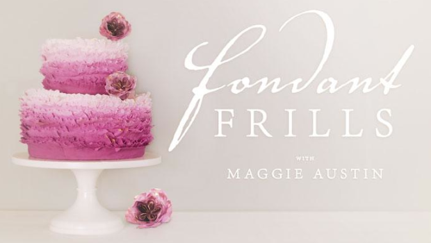 fondant frills