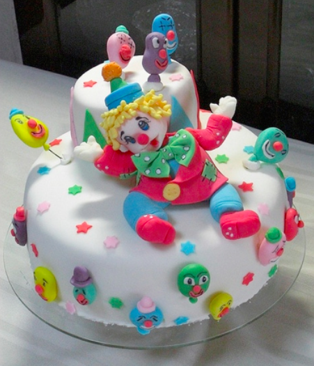 clown cake