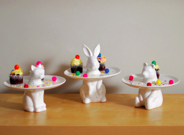 animal cake stands