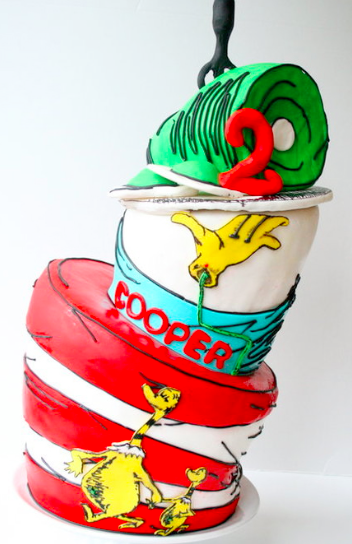 dr. seuss cake