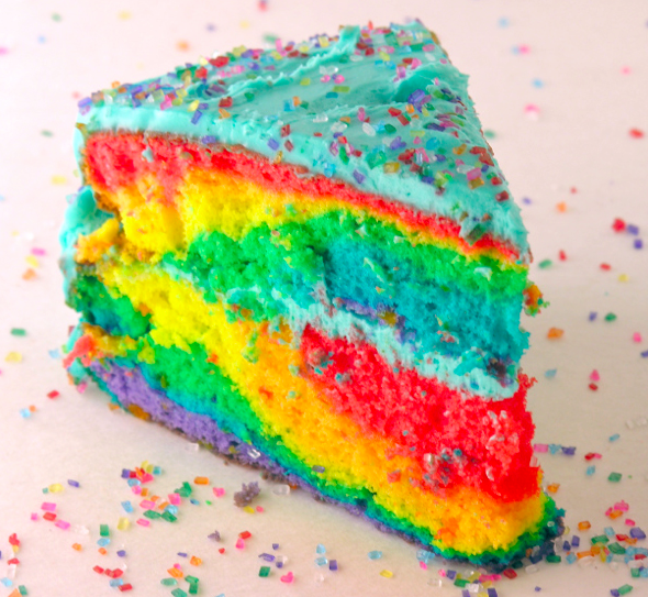 rainbow cake rainbow cake