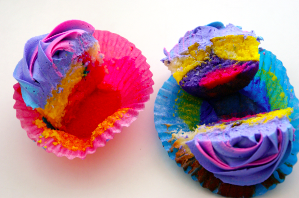 tie dye cupcakes tie dye cupcakes