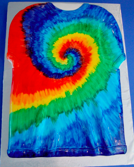 tie dye tshirt cake tie dye tshirt cake