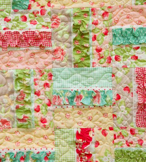 Baby Girl Quilt Pattern With Ruffles