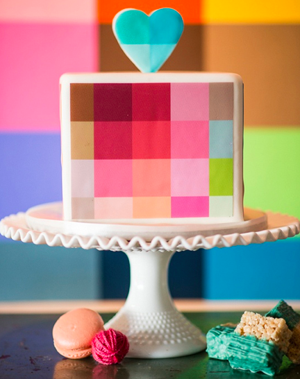 square cake