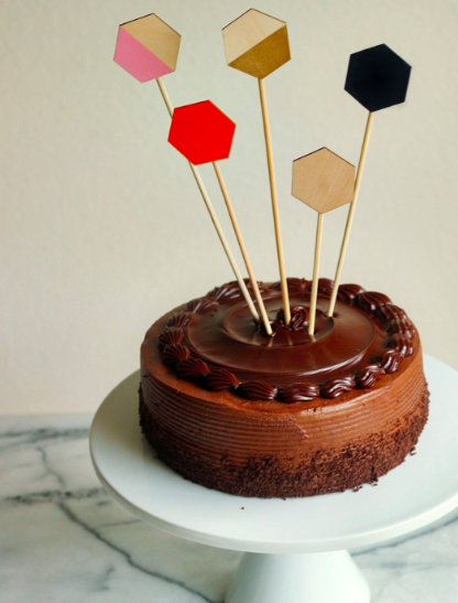 geometric cake
