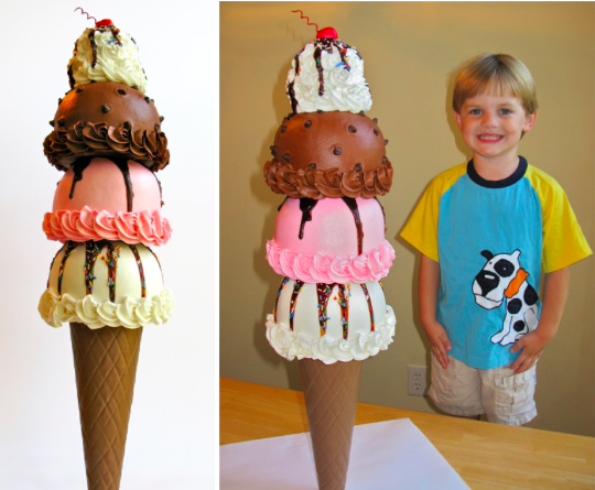 cone cake