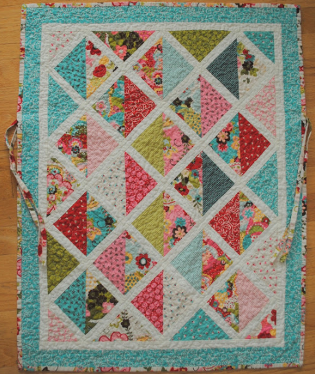 pastel car seat baby quilt on craftsy 