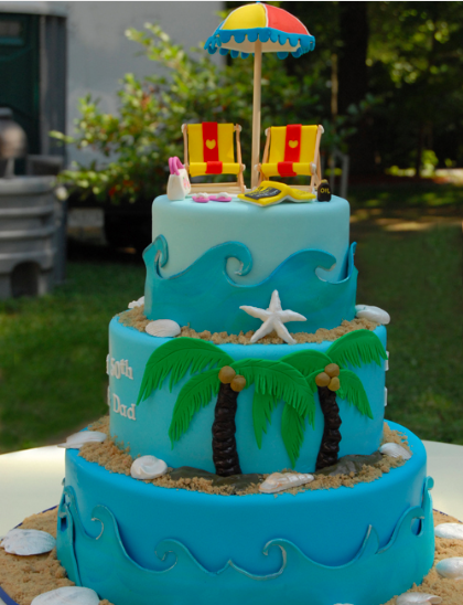 tropical cake