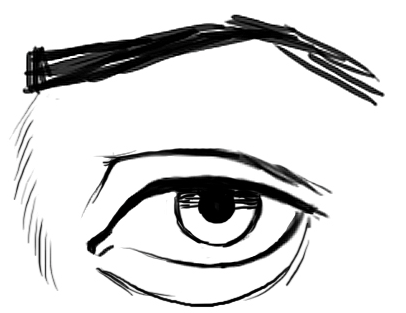 drawing portraits eyes