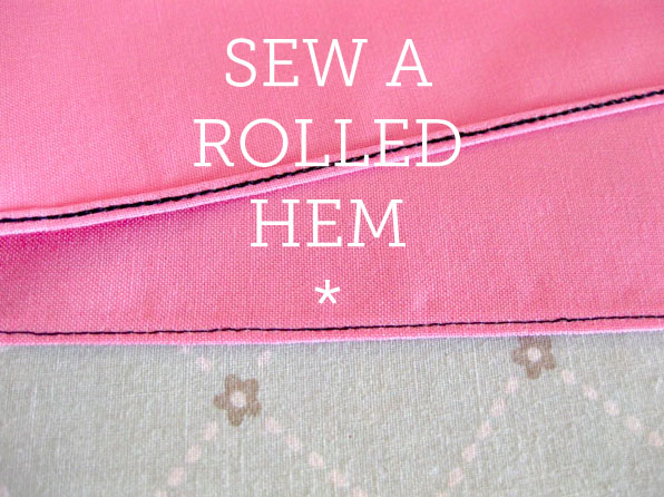 rolled hem