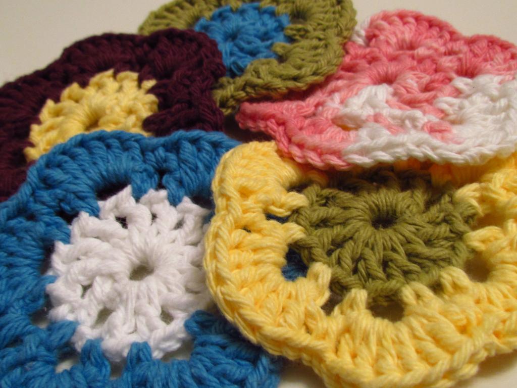 Cotton Coasters free crochet pattern