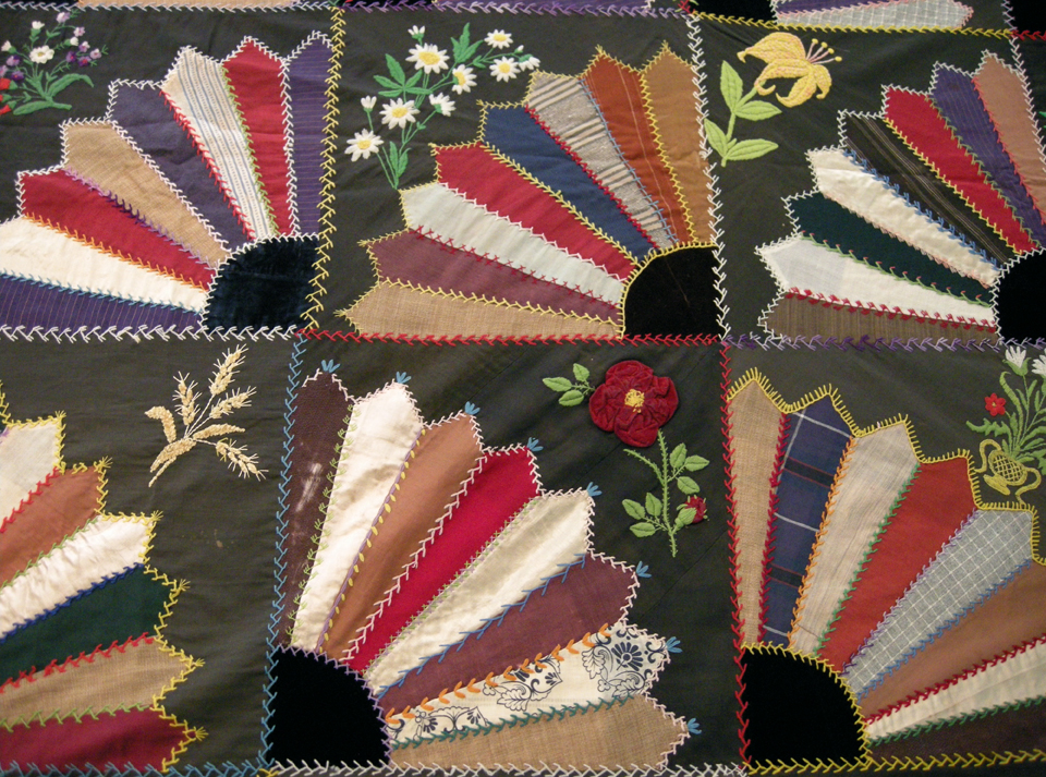 No Batting Crazy Quilt