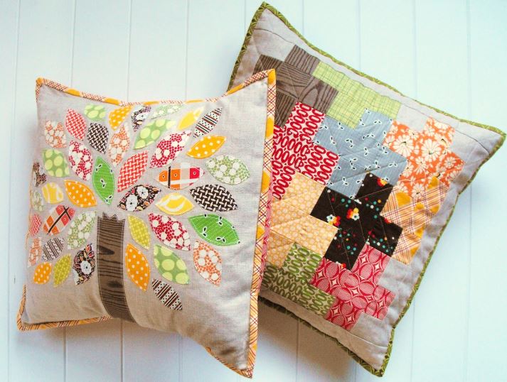 Quilted Linen Pillow