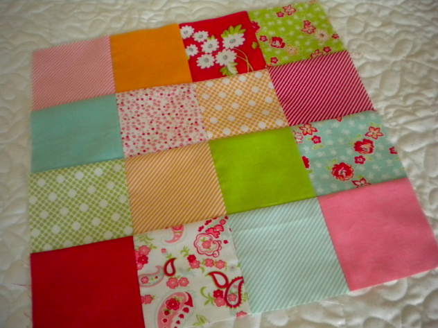 Checkered Quilt Block