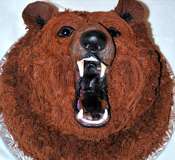 bear cake