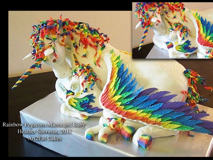 amazing unicorn cake