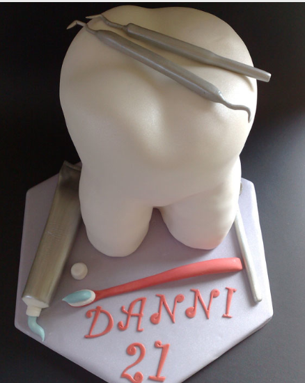 tooth cake