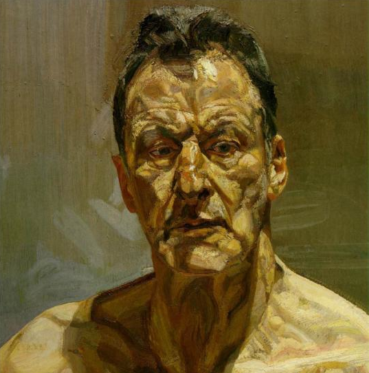 Impasto Painting of Man