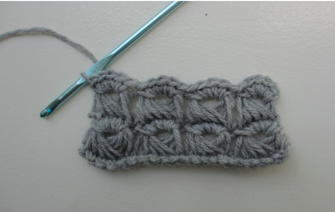 Broomstick Crochet Lace