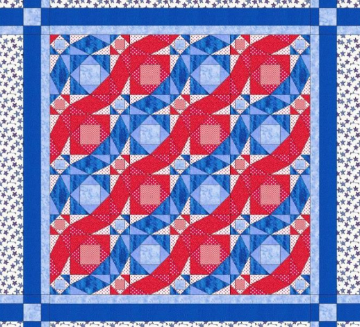 flag quilt