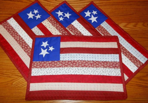 patriotic placemats