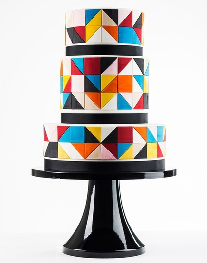 geometric cake