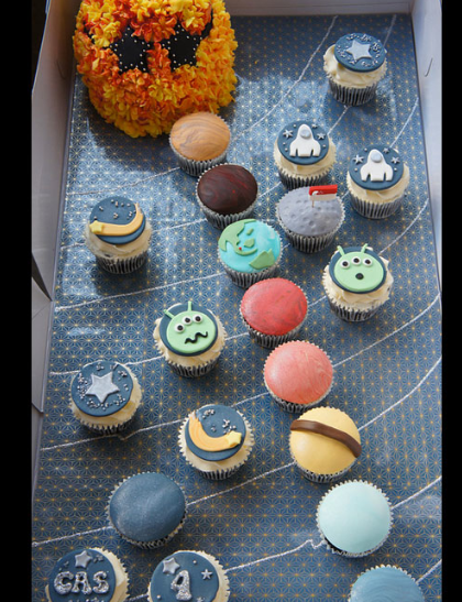 solar system cake