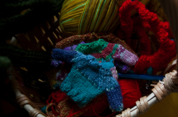 basket of knits