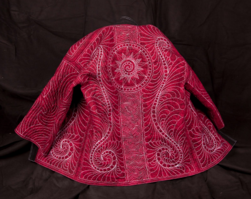 Quilted Pink Jacket, on Bluprint.com