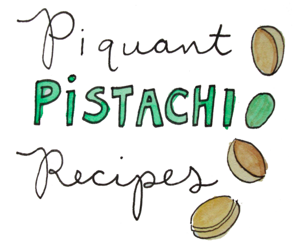 Cartoon of Piquant Pistachio Recipes