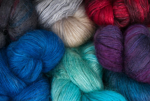 Various Hues of Fine Yarn