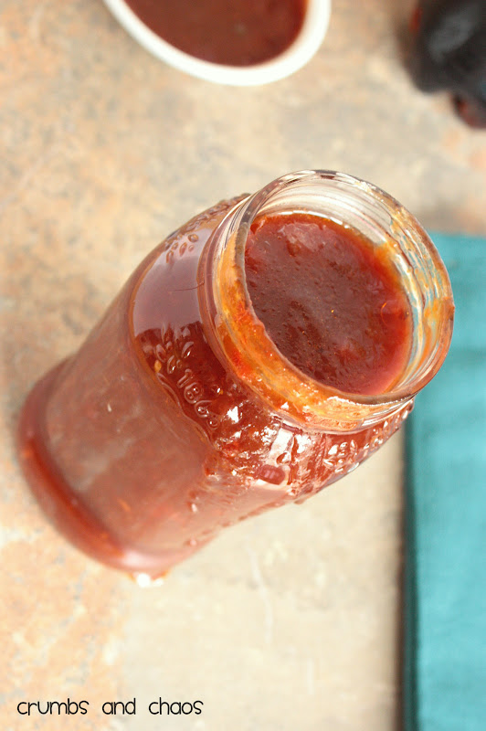 Jar of Barbeque Sauce